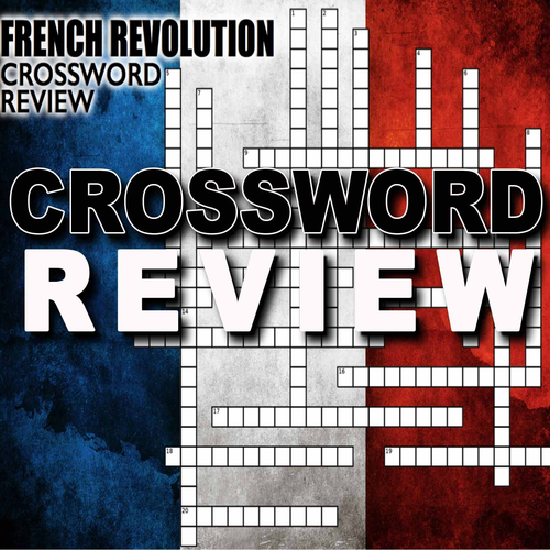 French Revolution Crossword Puzzle Review