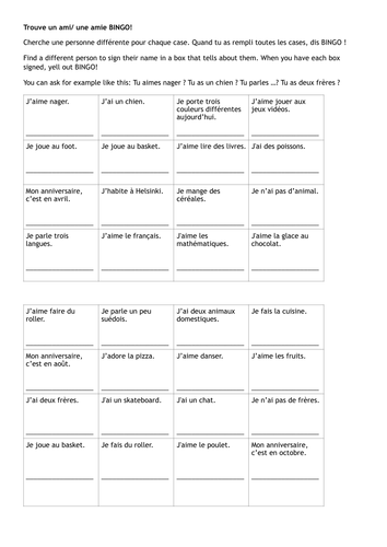 Bingo d'amis