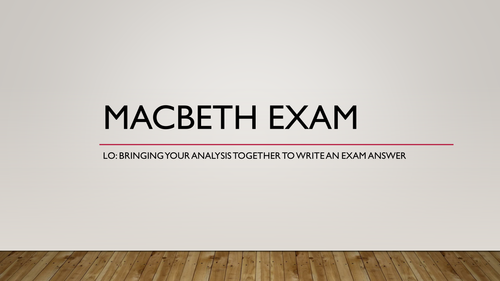 Macbeth Act 2 AQA GCSE