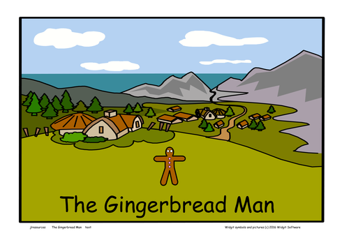 The Gingerbread Man Story Text version