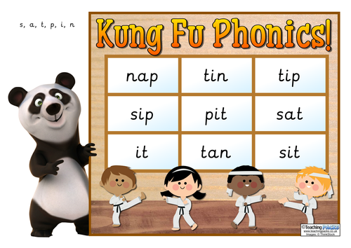 Kung Fu Phonics (Phases 2, 3, 4 and 5)