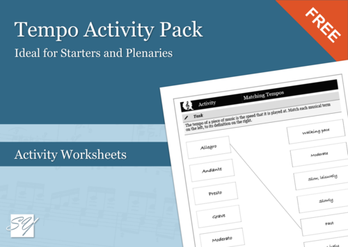 Tempo Activity Pack (Great for Starters/Plenaries)