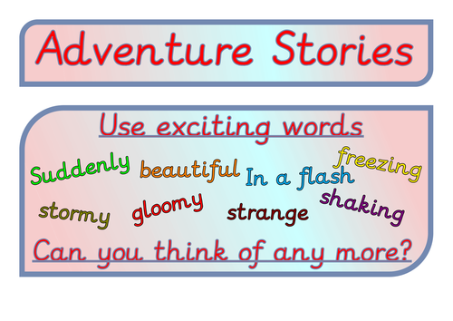 Adventure Story Display Pack