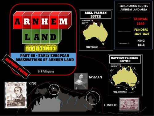 ARNHEM LAND PART 6B -HISTORY OF OBSERVATION AND 3 ATTEMPTS AT BRITISH SETTLEMENTS