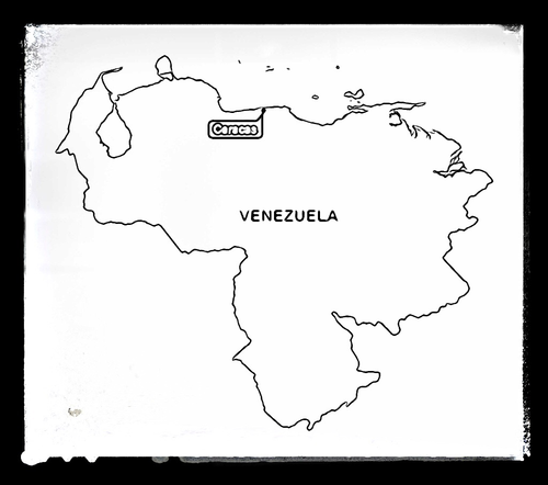 venezuela map coloring page