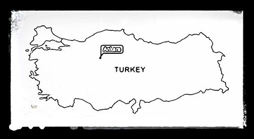 Map of Turkey - Colouring Sheet
