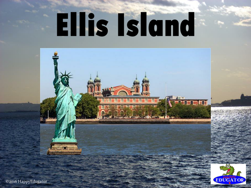 Ellis Island PowerPoint - Vocabulary for Understanding Immigration