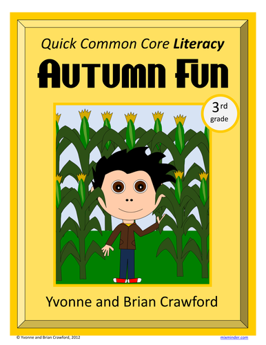 Fall No Prep Common Core Literacy (3rd grade)