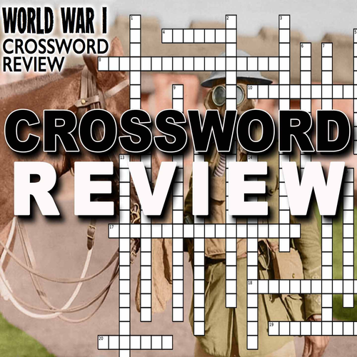 world-war-i-crossword-puzzle-review-ww1-teaching-resources