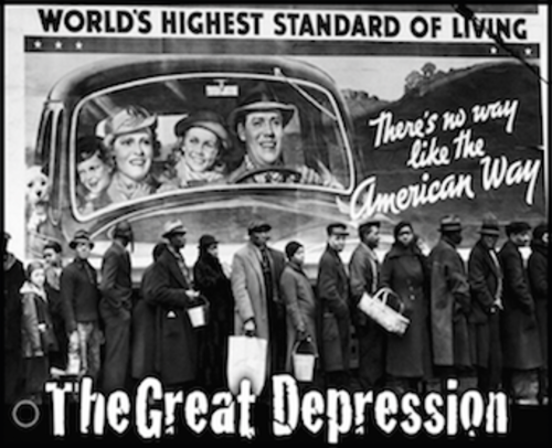 Great Depression: PowerPoint with Videos Clips & Lecture Notes, Quiz