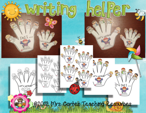 Writing Helper ENGLISH  Teaching Resources