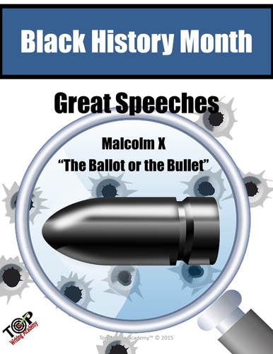 Black History Month Malcolm X Close Reading Unit
