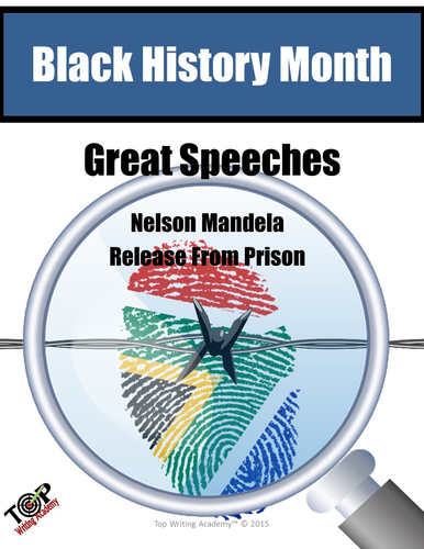 Black History Month Nelson Mandela Close Reading Unit