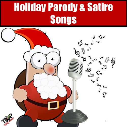 Christmas Activities Winter Holiday Parody and Satire Song Exercise