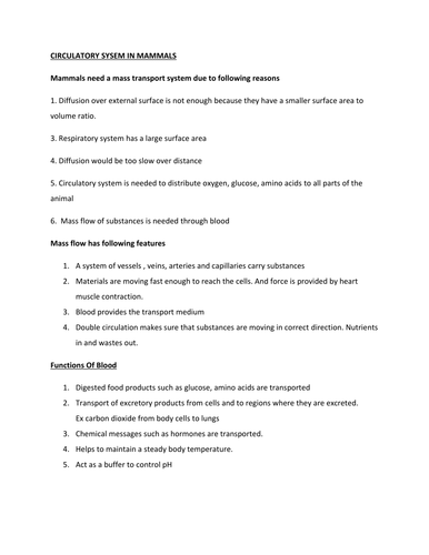 IAL and GCE Biology unit 1 cardiovascular diseases