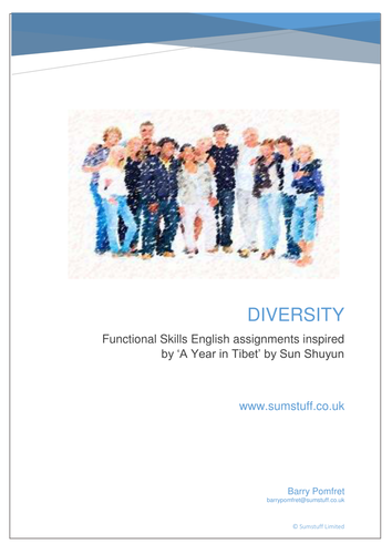 Diversity for Functional Skills English Bundle