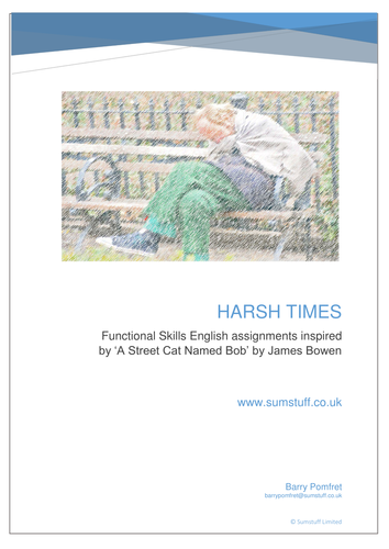Harsh Times for Functional Skills English Bundle