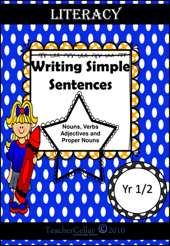 Writing Simple Sentences Teaching Resources