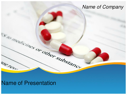 Pills PPT Template | Teaching Resources