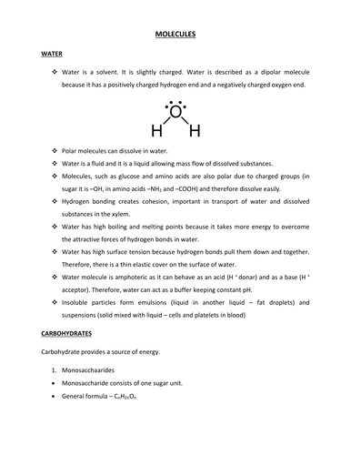 IAL/GCE AL BIOLOGY UNIT 1 - LIFE STYLE AND HEALTH AND GENETICS