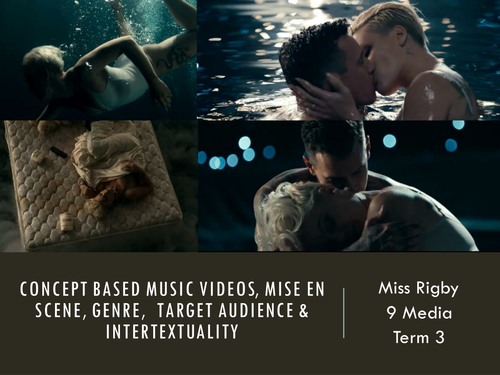 Concept Based Music Videos