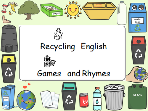 All about recycling - a SEN resource/ lower P scales