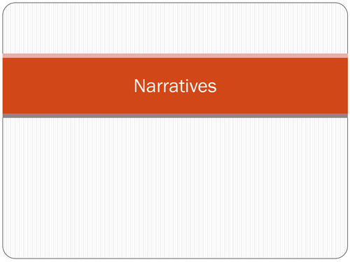 Narrative Lesson Teaching Resources