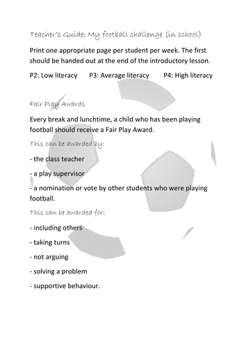 KS1 Football Challenge 2016-17