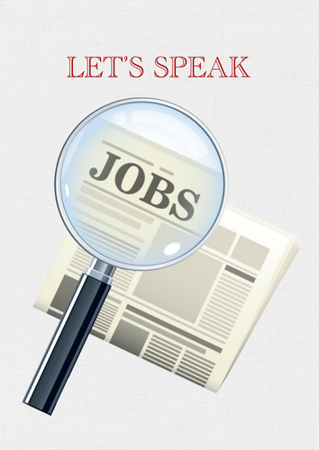 Let's speak- Jobs
