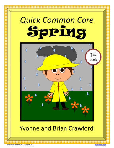 Spring No Prep Common Core Math (1st grade)