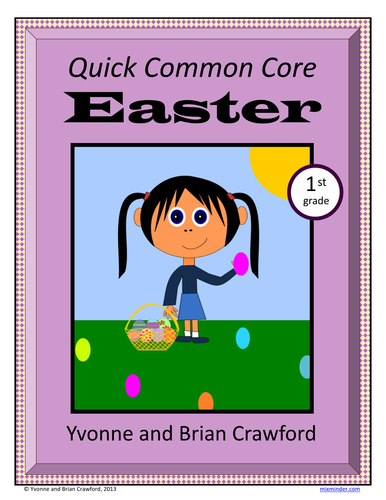 Easter No Prep Common Core Math (first grade)