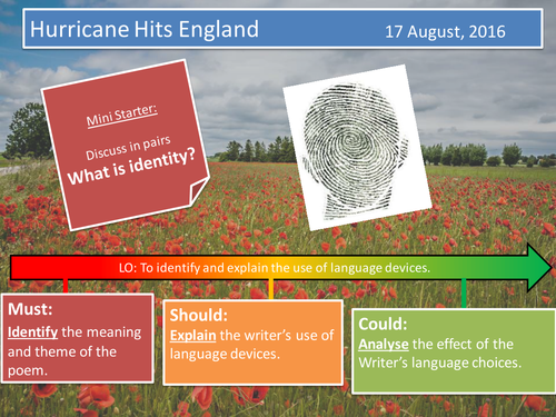 Hurricane Hits England- Grace Nichols