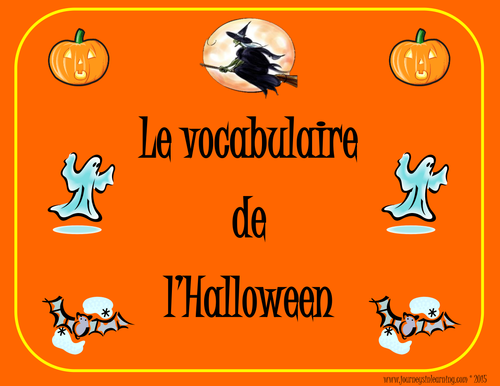Le vocabulaire de l’Halloween