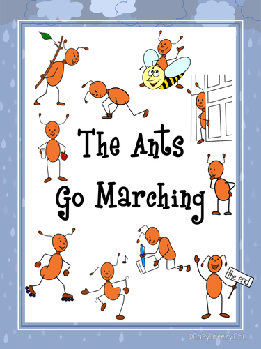 The Ants Go Marching Flashcards & Activities