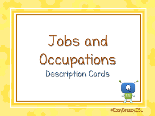 Job Description Cards