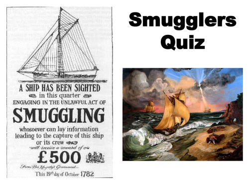 Smuggling and Smugglers Quiz