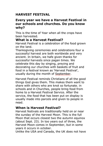 Harvest information with SPAG mistakes, answers and original text