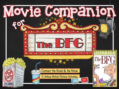 The BFG Movie Companion {5 Unique Motion Picture Activities}