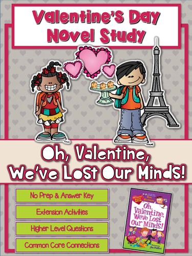 My Weird School Special: Oh, Valentine, We've Lost Our Minds! {Novel Study}