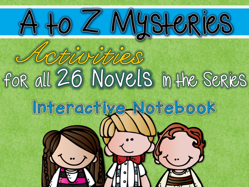 A to Z Mysteries - Activities for any Novel in the Series {Interactive Notebook}