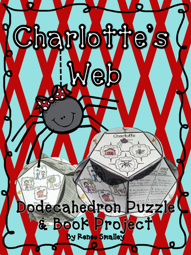 Charlotte's Web {Dodecahedron Puzzle & Art Project}