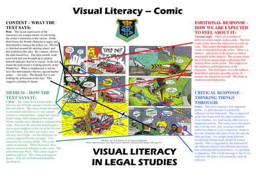 Visual literacy in Legal Studies