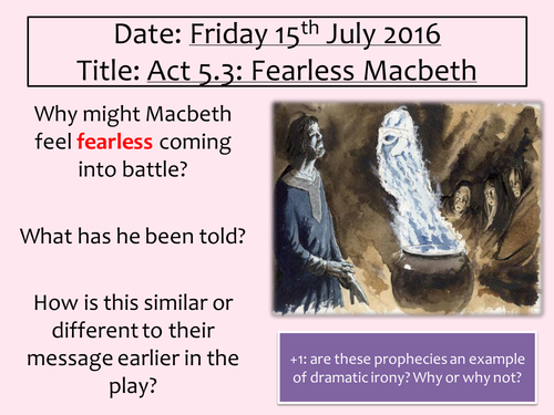 Macbeth Act 5 Scene 3