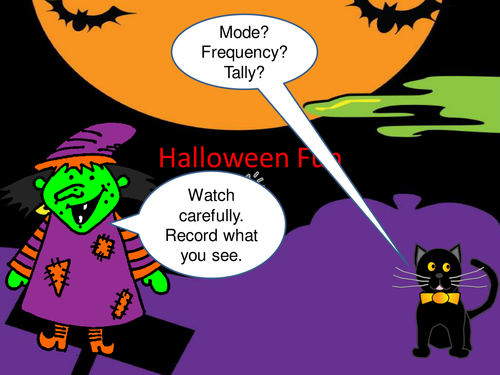 Halloween Maths PowerPoint (Tally)