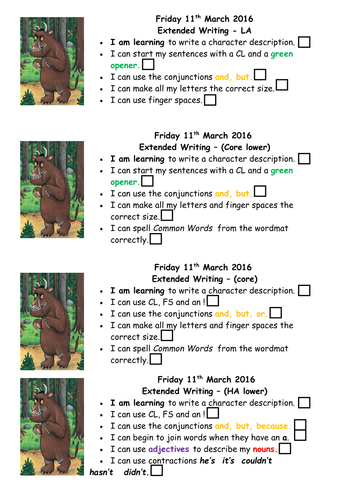 Stickman by Julia Donaldson Year 2 literacy plan and all resources