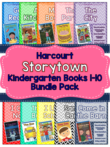 Guided Reading Packs: Storytown Kindergarten Books 1-10