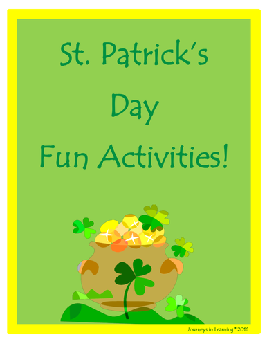 St. Patrick's Day Fun Activities!