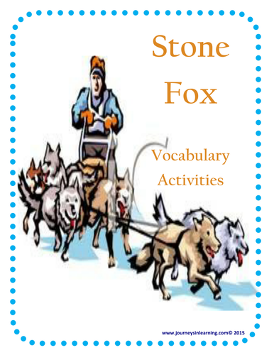 Stone Fox Vocabulary Activities