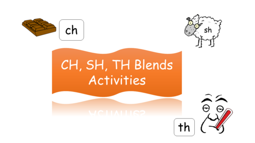 CH, SH & TH Activities Bundle