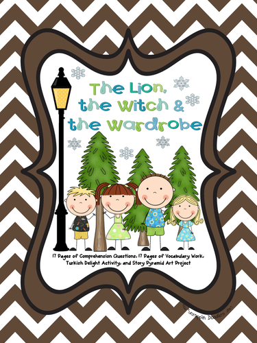 The Lion, the Witch, and the Wardrobe {Novel Study & Pyramid Art Project}